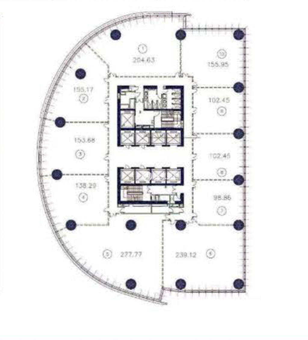 人民广场天安中心102平米写字楼出租