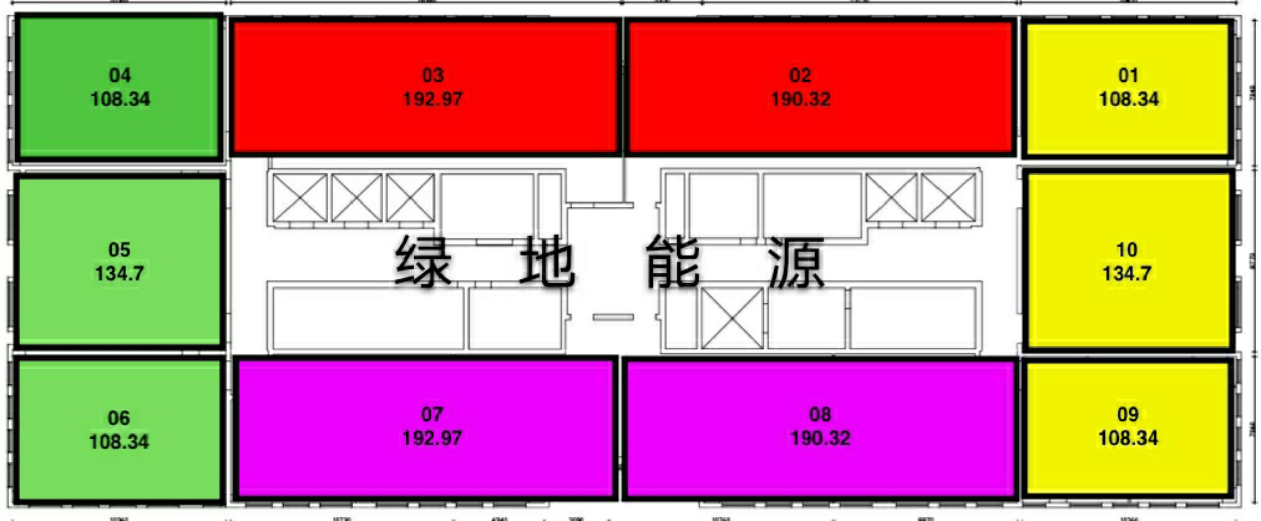 五角场绿地能源大厦135平米写字楼出售