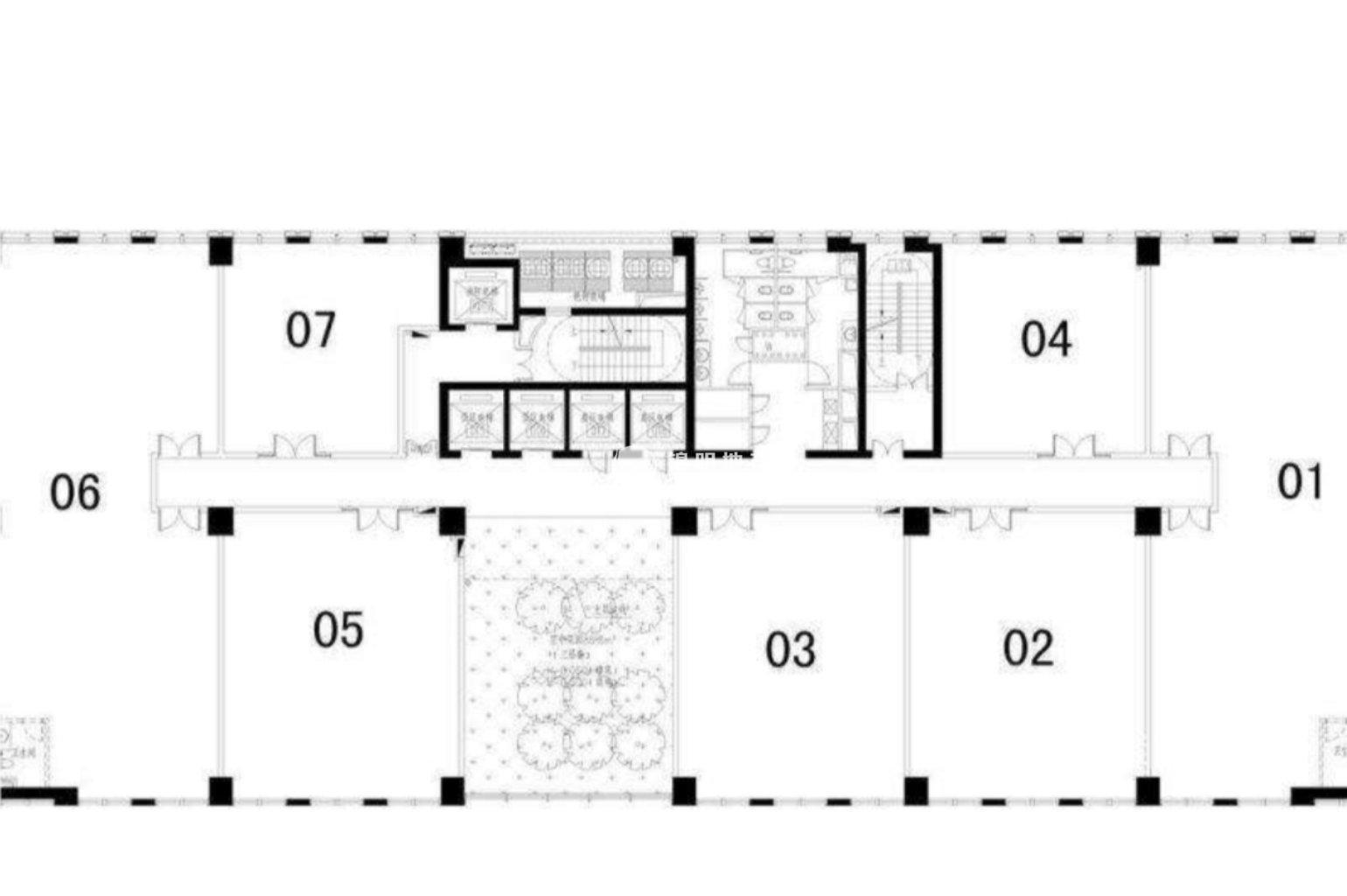 南京西路申银发展大厦175平米写字楼出租