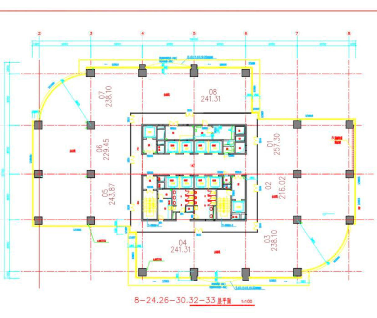 中山公园兆丰广场257平米写字楼出租