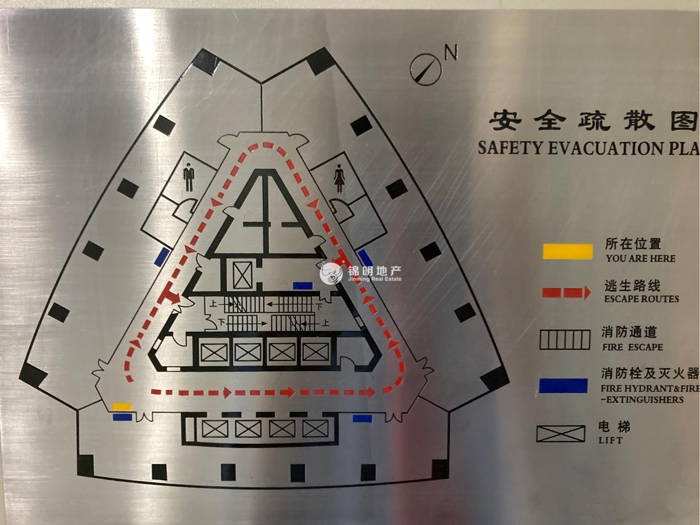 北外滩宝矿国际大厦122平米写字楼出租
