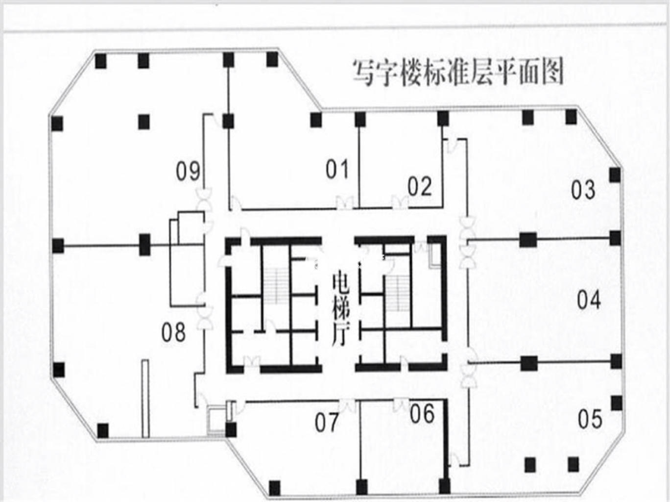 徐家汇飞雕国际大厦175平米写字楼出租