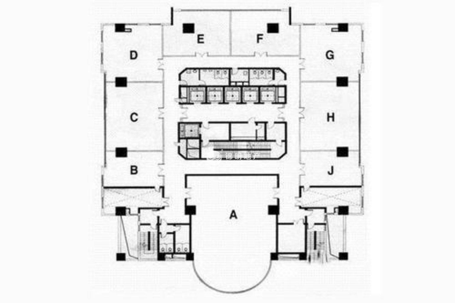 潍坊东方国际科技大厦151平米写字楼出租