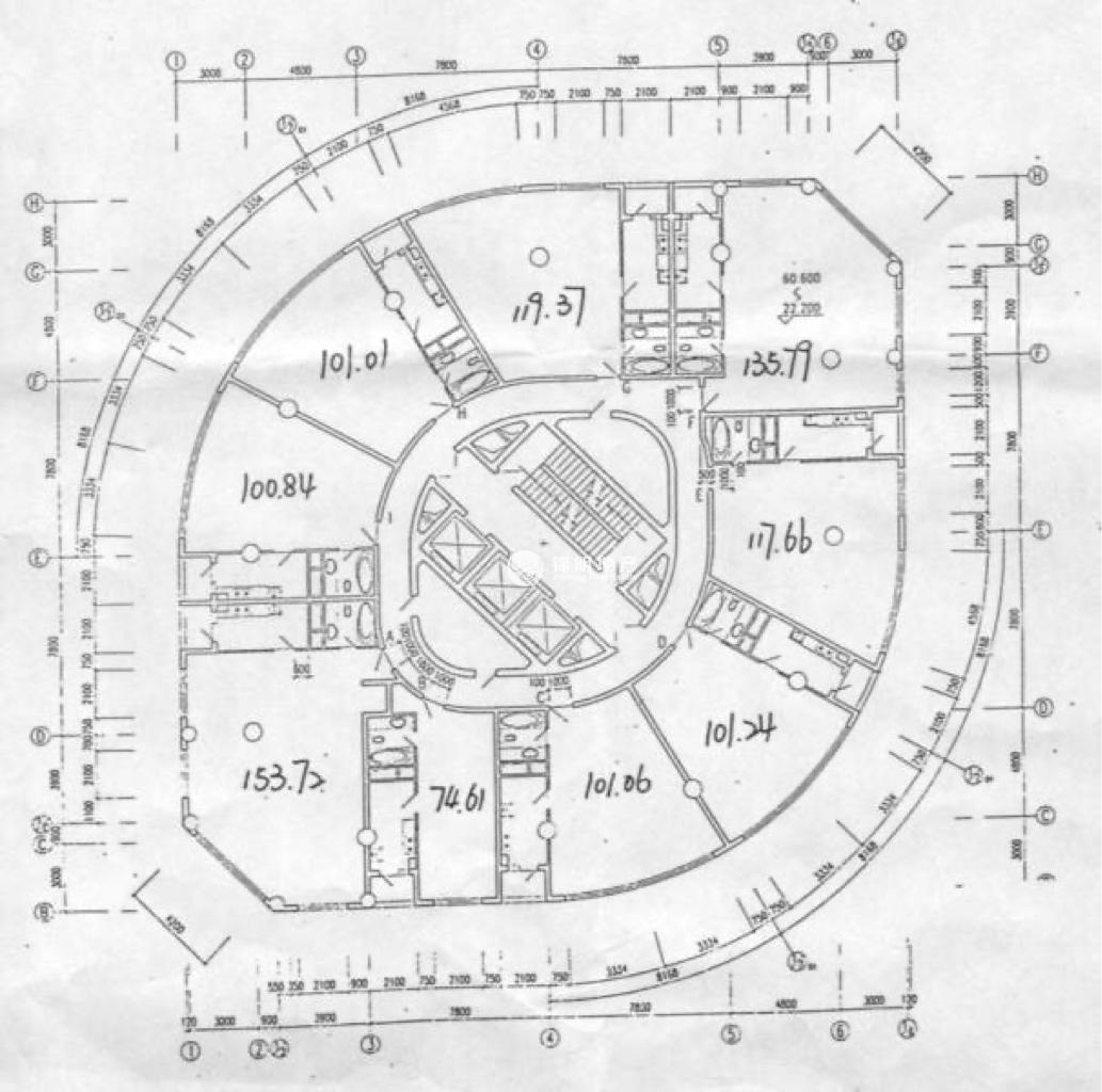 田林中华门大厦253平米写字楼出租