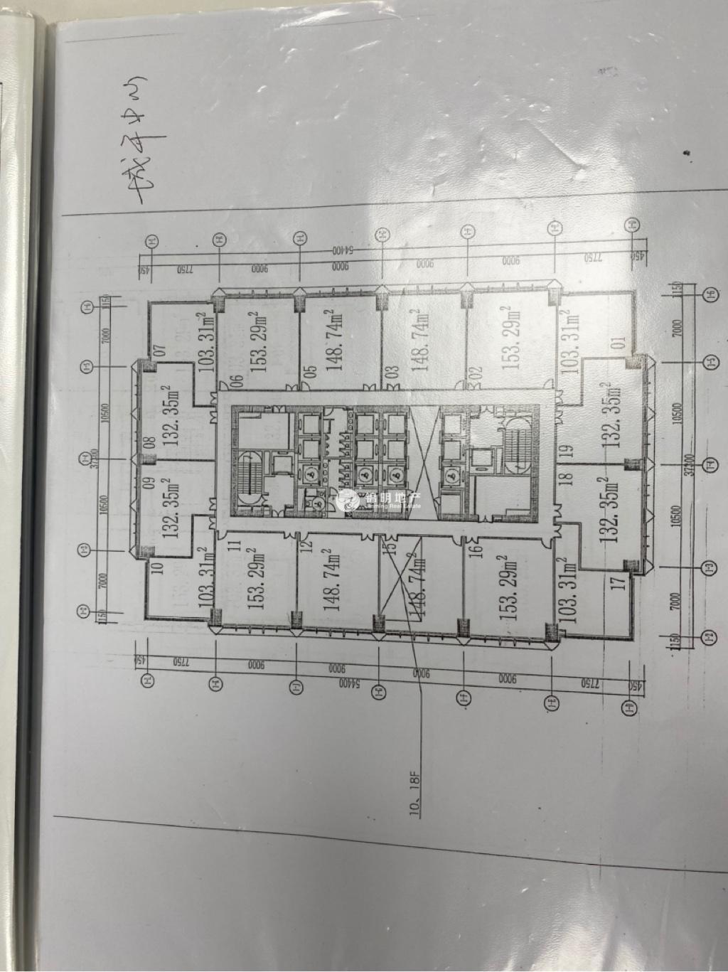 古美中庚环球创意中心105平米写字楼出租