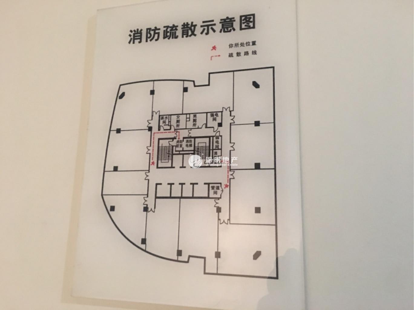 中山公园绿地商务大厦145平米写字楼出租