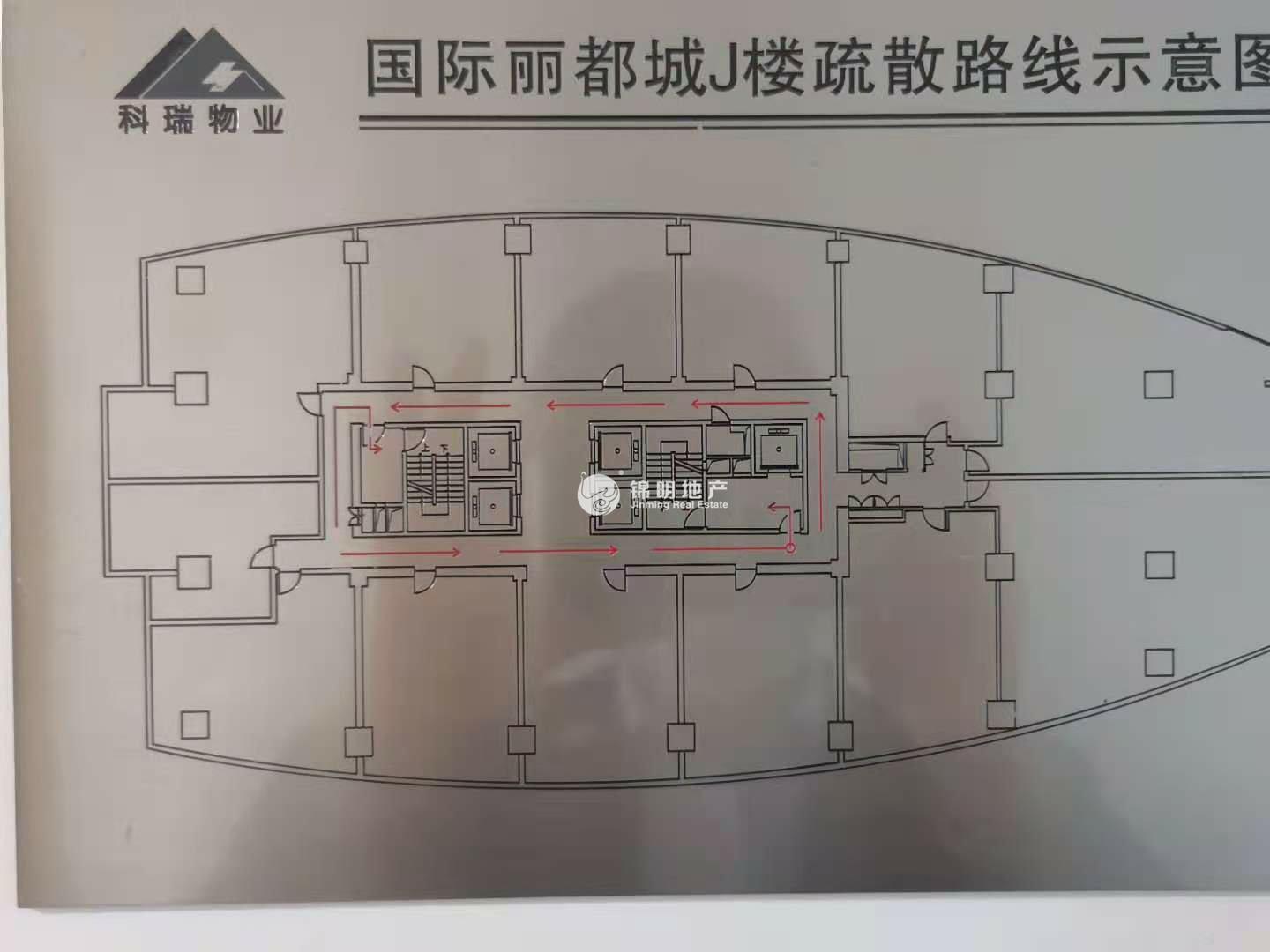南京西路丽都新贵62平米写字楼出租