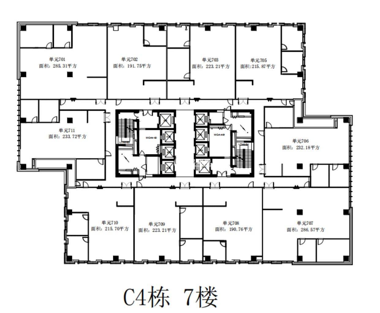 新江湾城湾谷科技园233平米写字楼出租