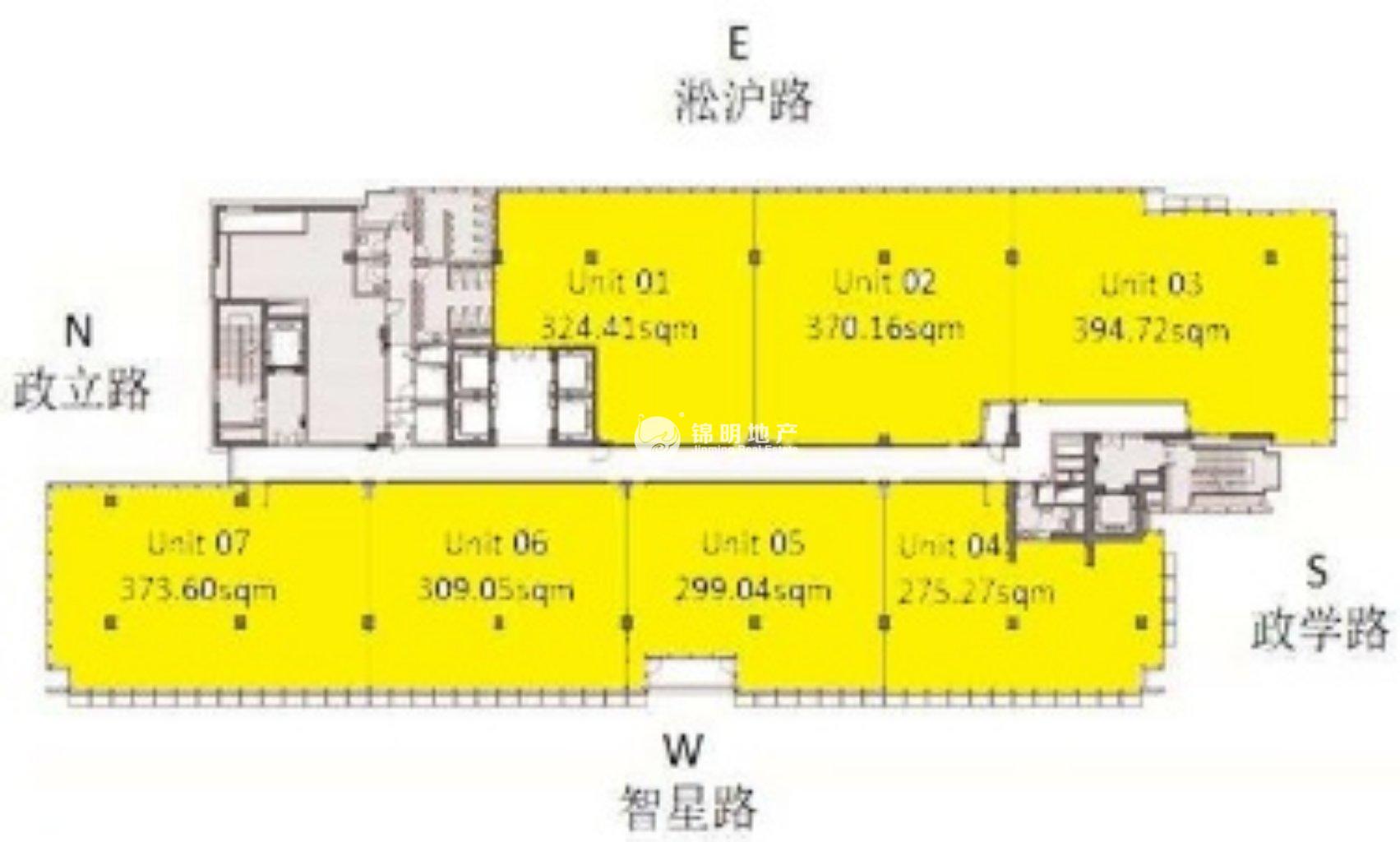 五角场创智天地广场2278平米写字楼出租