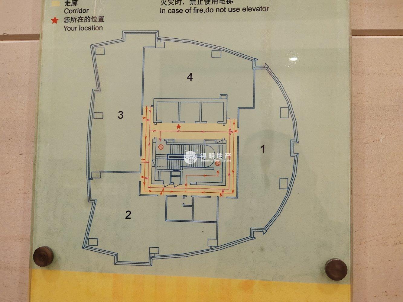 陆家嘴裕景国际大厦133平米写字楼出租