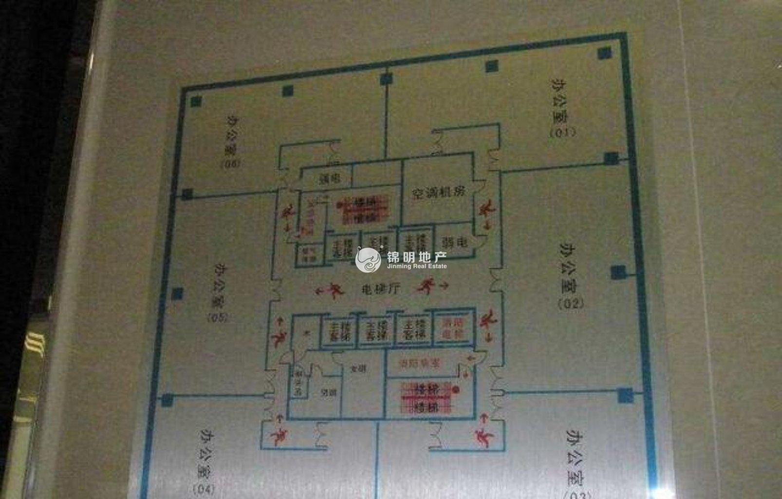 新华路佳都大厦226平米写字楼出租