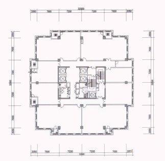 江宁路华通大厦194平米写字楼出租