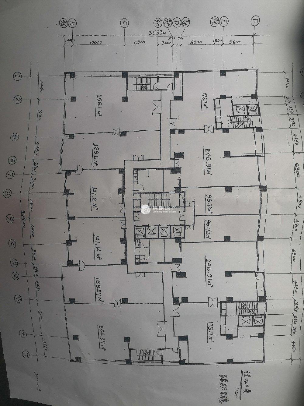 中山公园迎龙大厦232平米写字楼出租