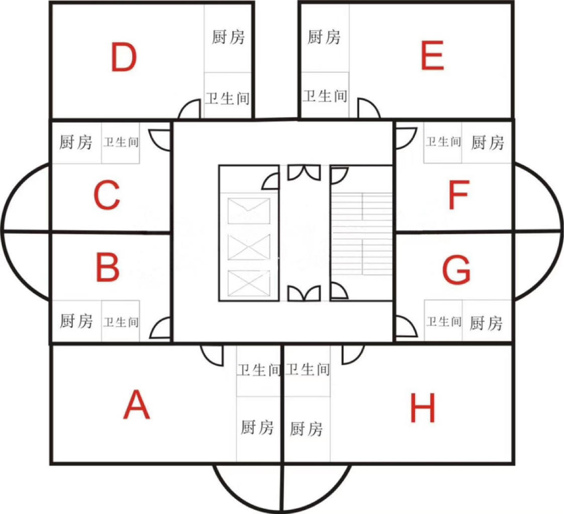 田林环线广场160平米写字楼出租
