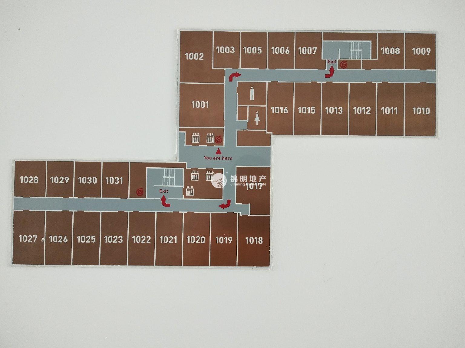 四川北路海泰时代大厦54平米写字楼出租