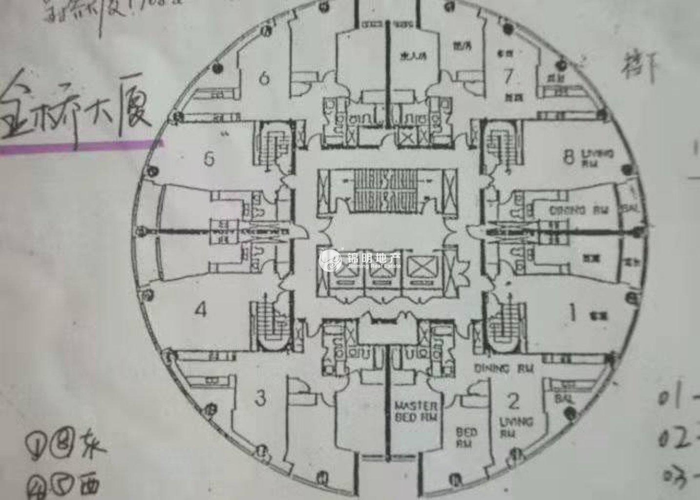 天山金桥大厦138平米写字楼出租