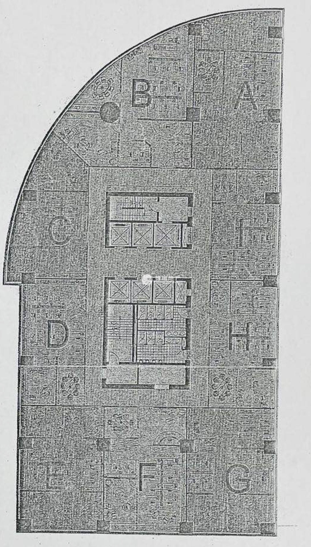 镇宁路兆丰世贸大厦163平米写字楼出租