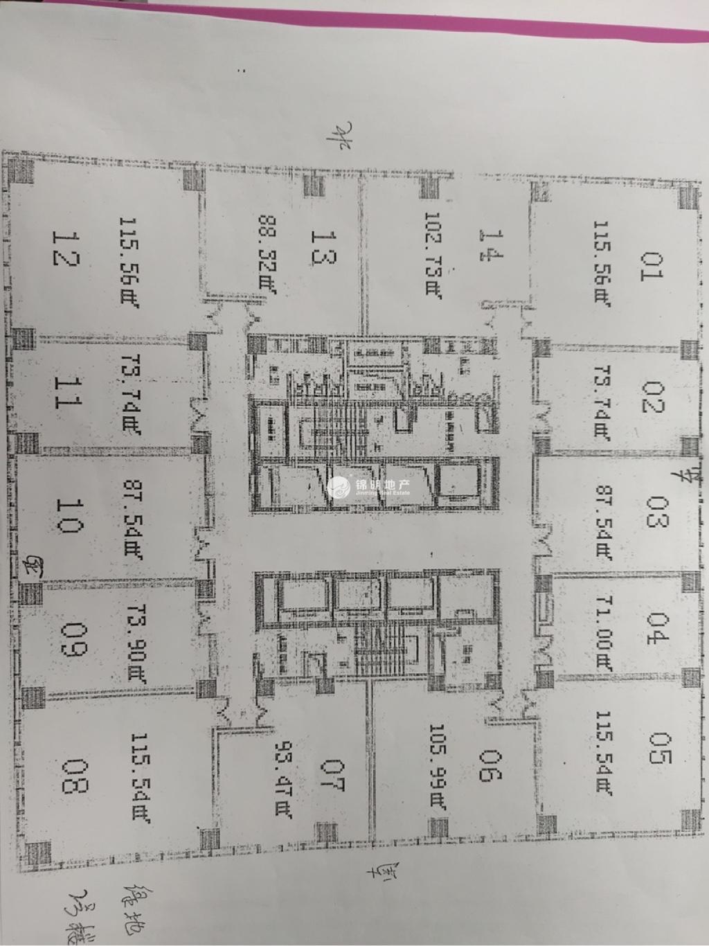 莘庄绿地蓝海37平米写字楼出租