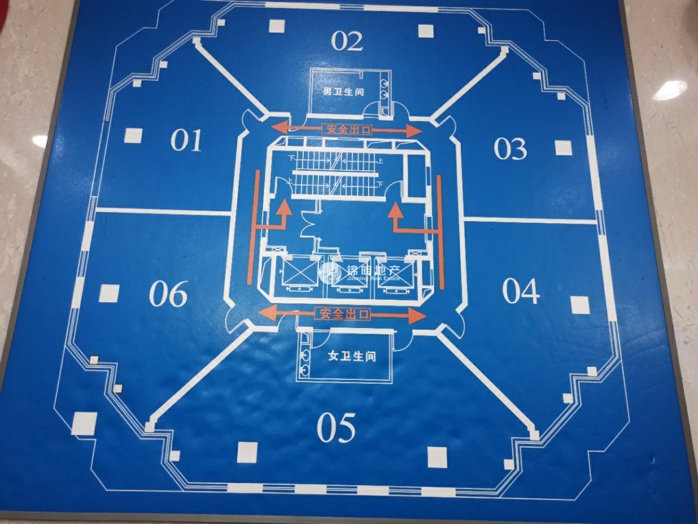 长寿路飞雕商务大厦92平米写字楼出租