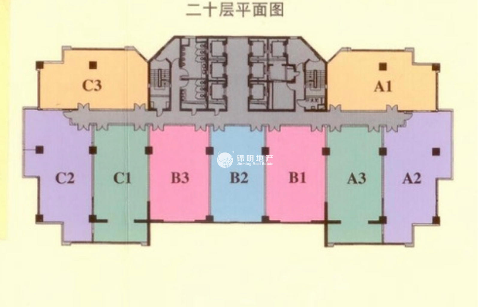 人民广场港泰广场155平米写字楼出租