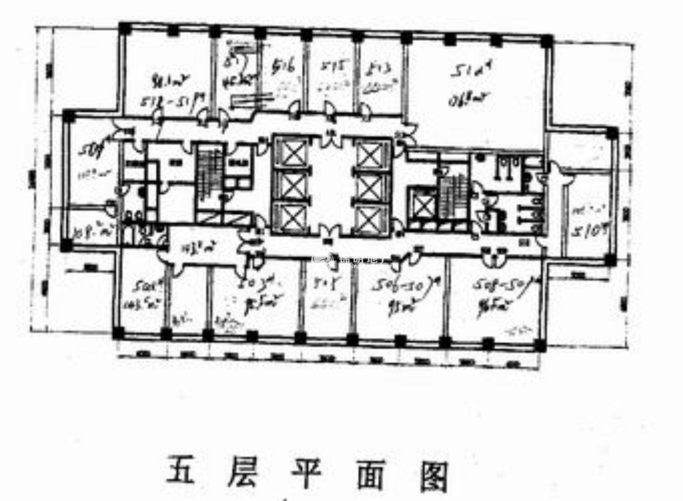 真如中友大厦49平米写字楼出租