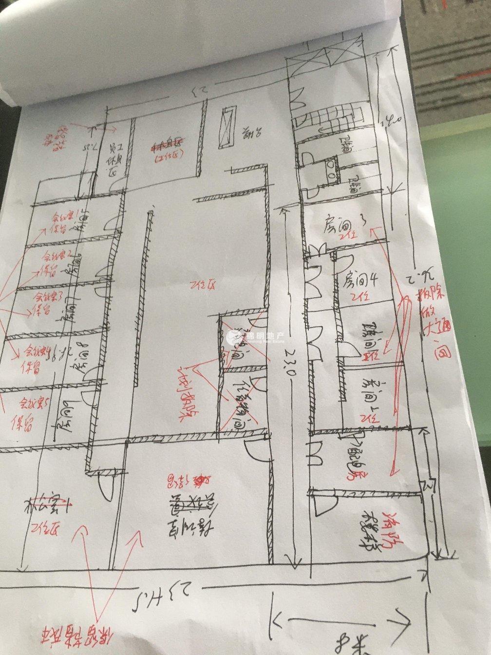 春申金铭大厦170平米写字楼出租