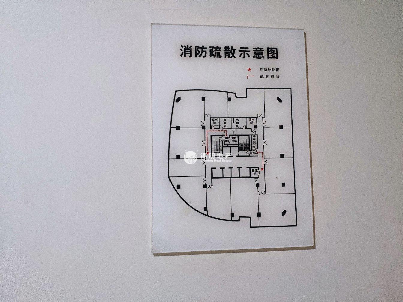 中山公园绿地商务大厦130平米写字楼出租