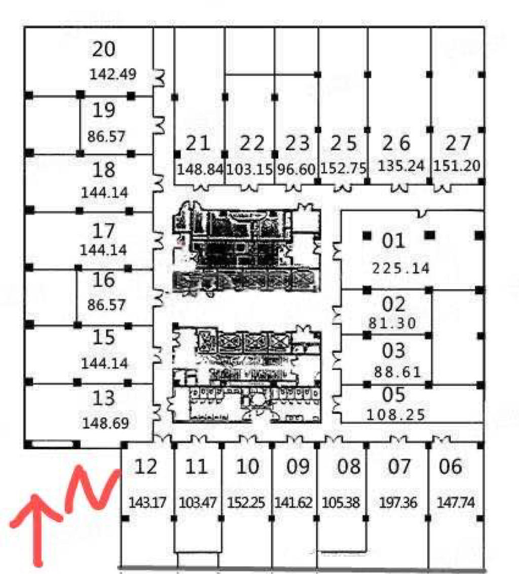 江宁路静安创展中心145平米写字楼出租