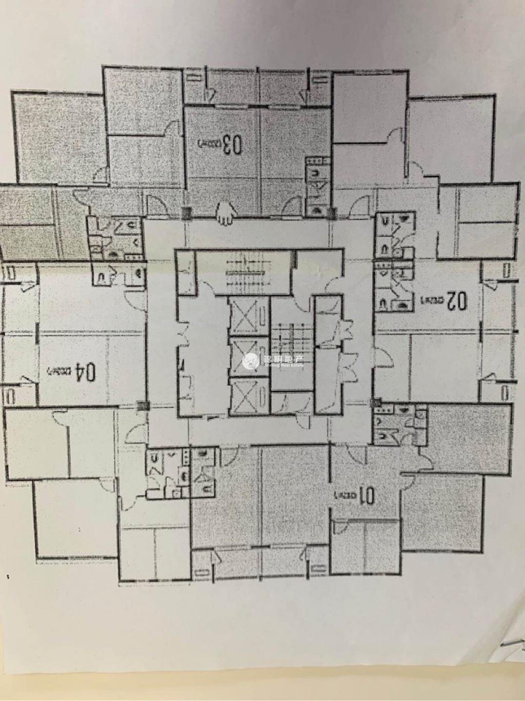 中山公园华宁国际广场208平米写字楼出租