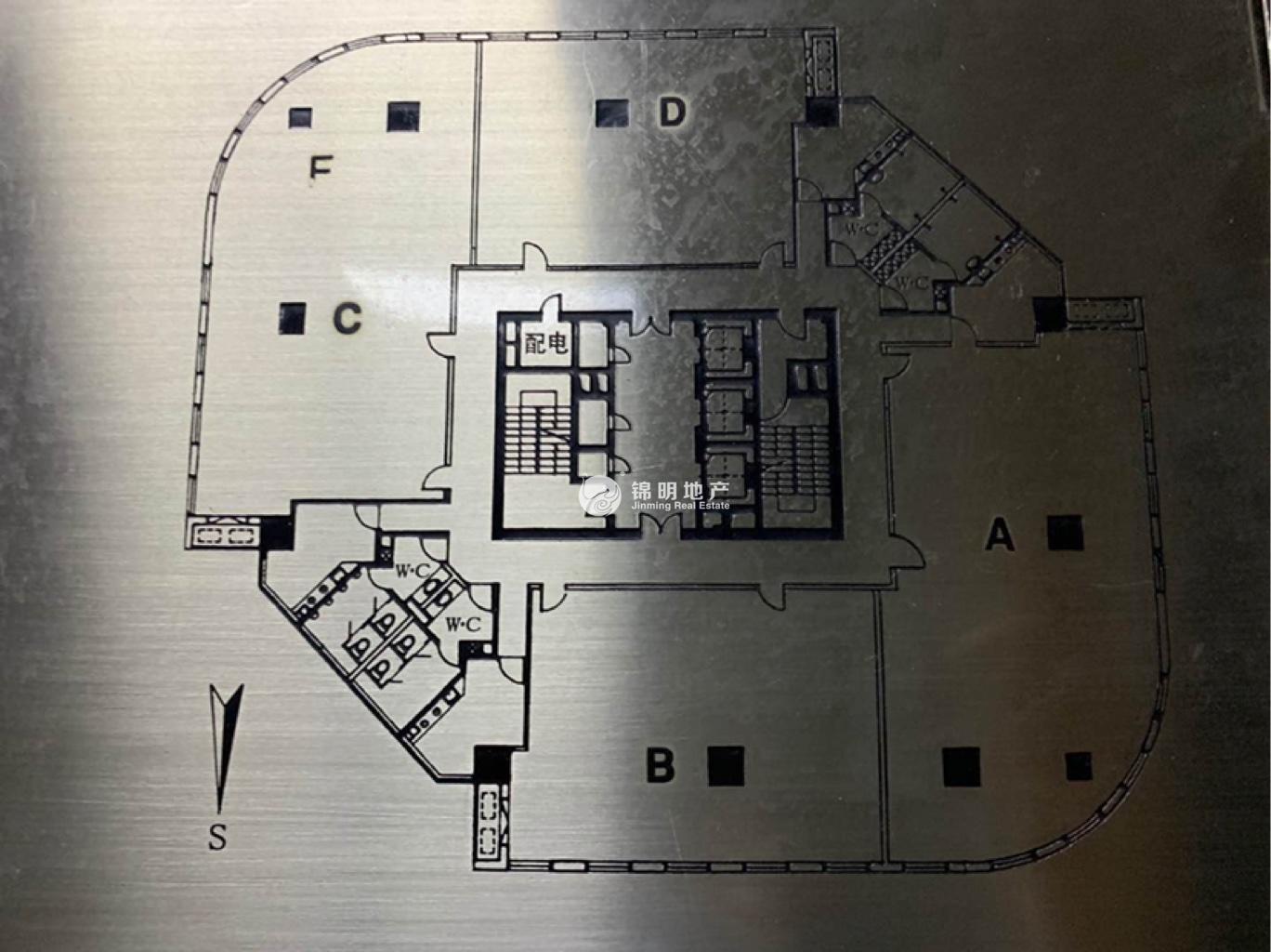 长寿路恒达大厦255平米写字楼出租