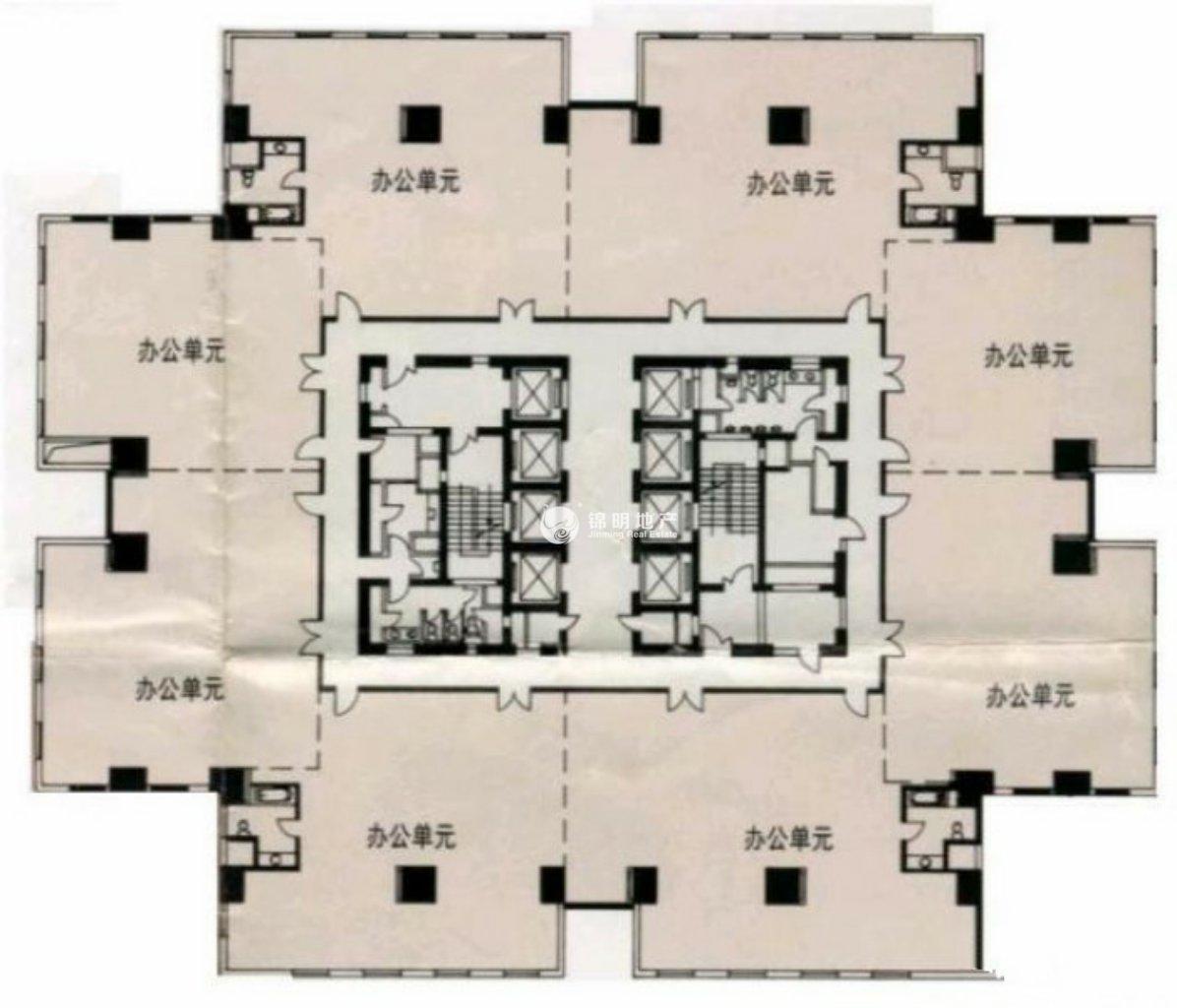徐家汇圣爱大厦300平米写字楼出租