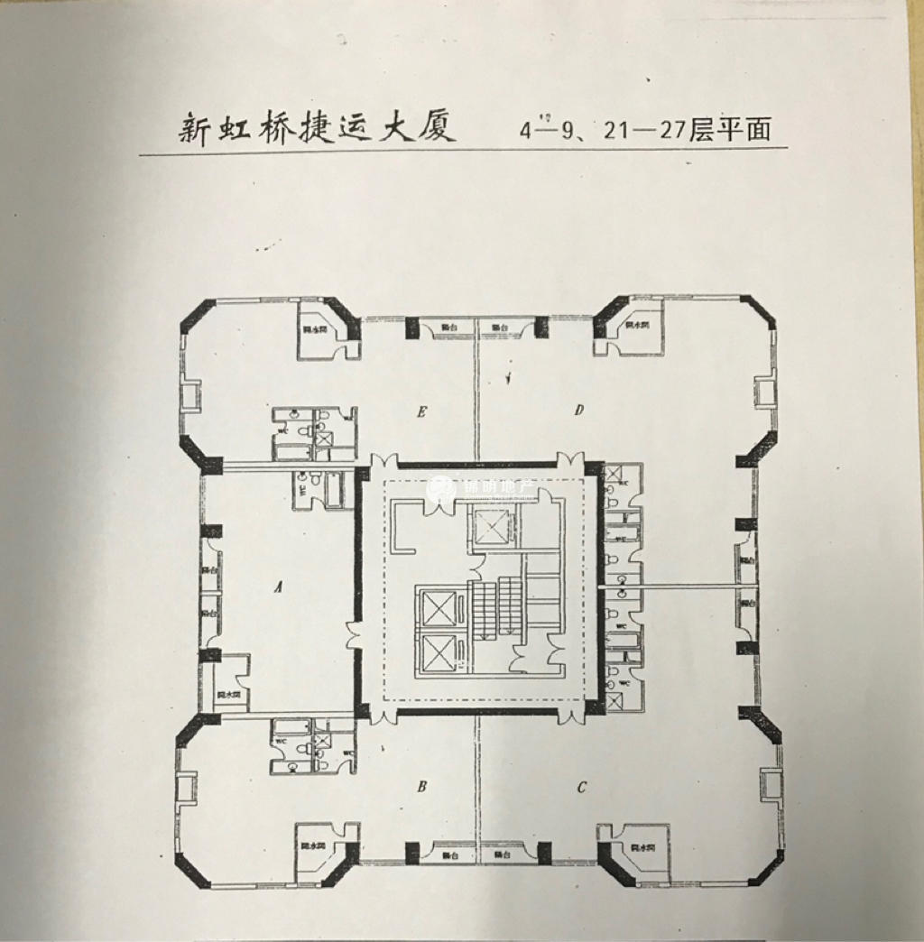 天山捷运大厦245平米写字楼出租